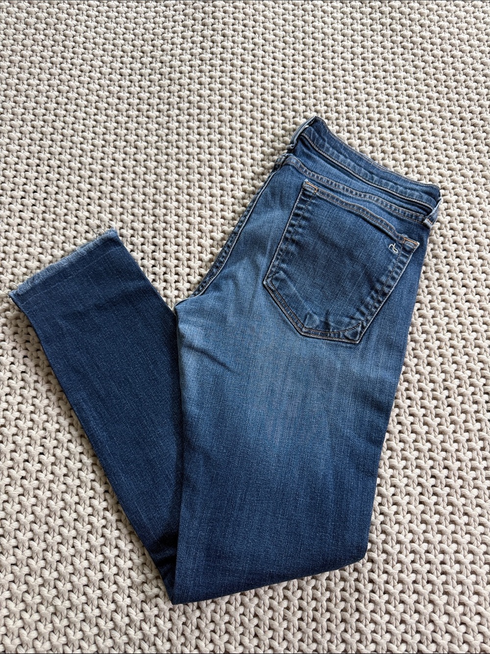 rag & bone Straight Leg Dre in Yesler Wash